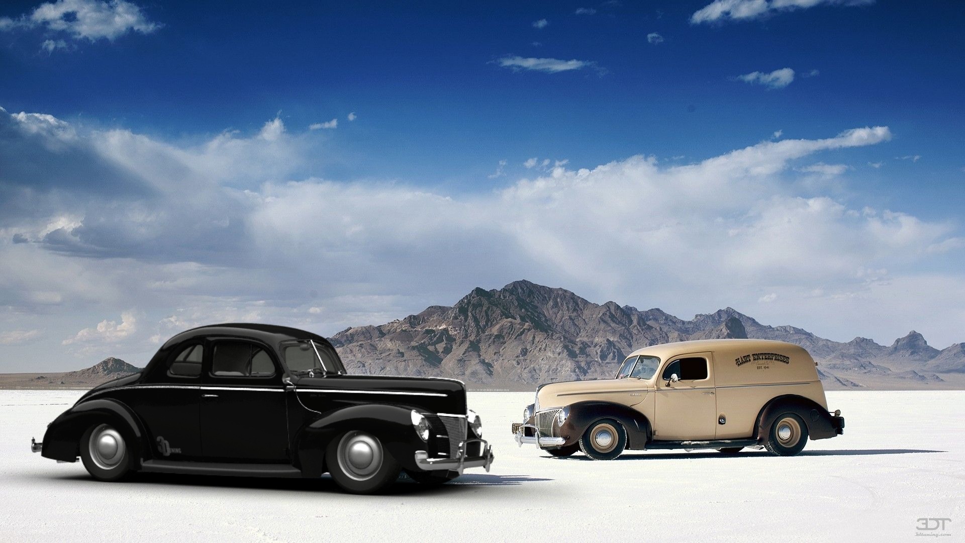 Ford De Luxe Coupe Liftback 1940 tuning