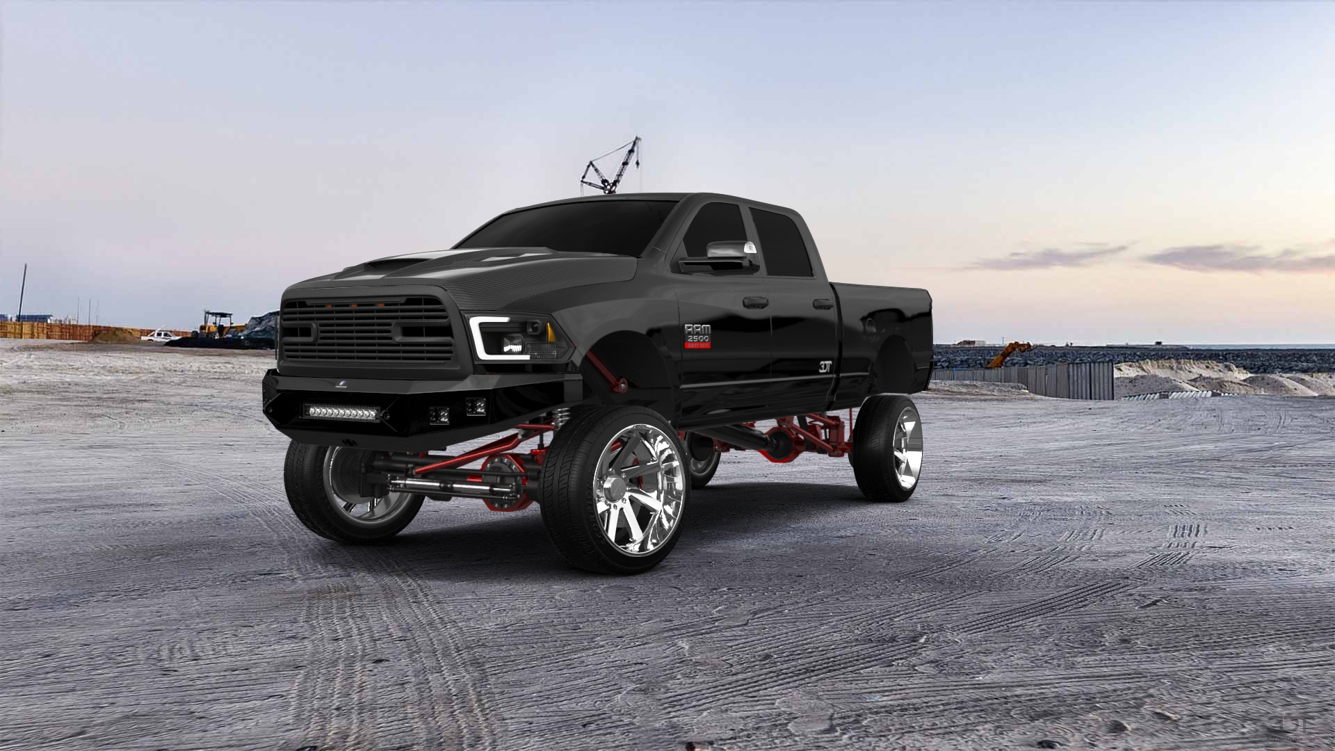 Dodge Ram 2500 4 Door Truck 2014
