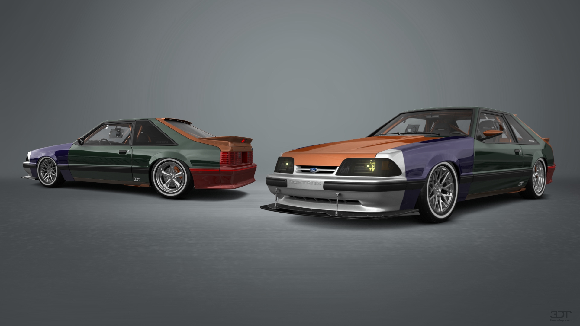 Ford Mustang 3 Door Hatchback 1988 tuning