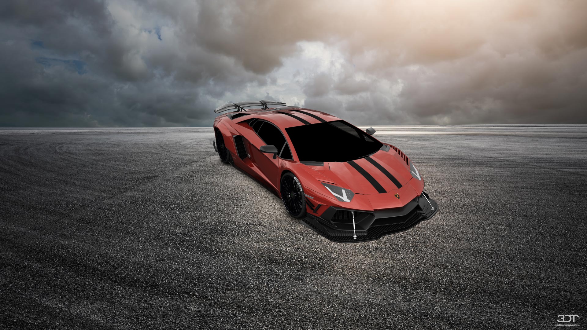 Lamborghini Aventador 2 Door Coupe 2012 tuning