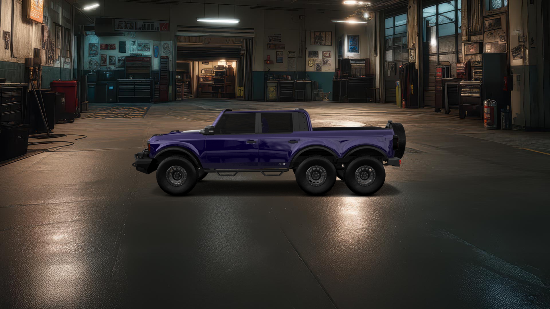 Ford Bronco 6X6 4 Door pickup truck 2021 tuning
