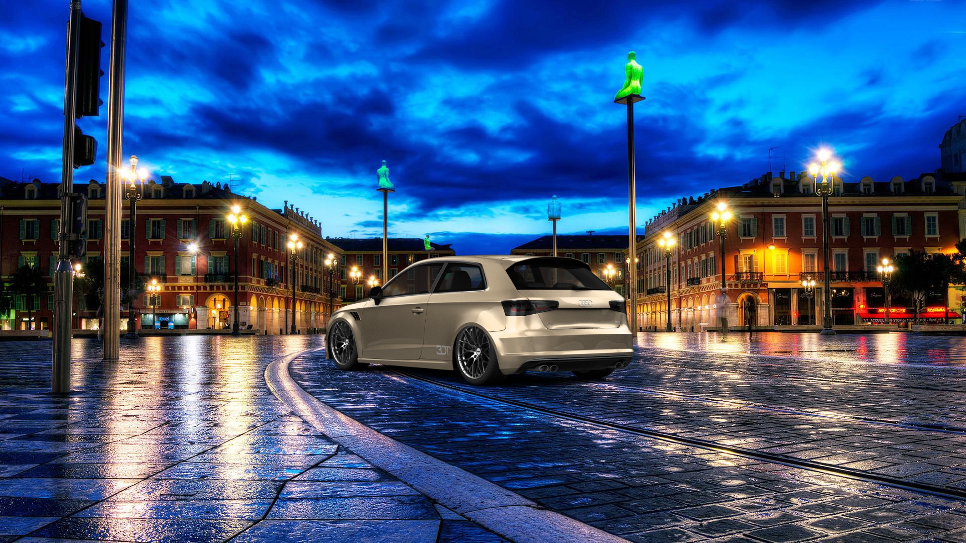 Audi A3 3 Door Hatchback 2013 Images