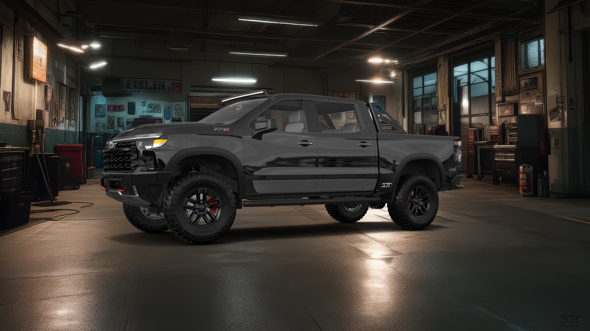 Chevrolet Silverado 1500 Crew Cab 5.8 ft box 4 Door pickup truck 2023 tuning