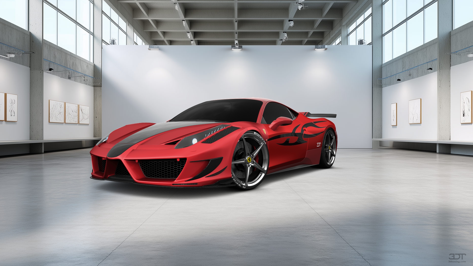 Ferrari 458 Italia 2 door spider 2010 tuning