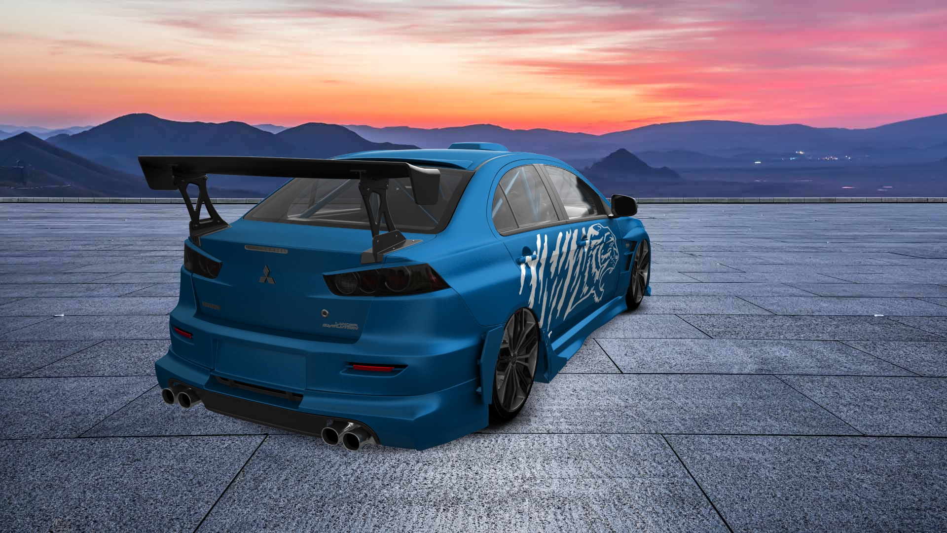 Mitsubishi Lancer Evolution X Sedan 2008