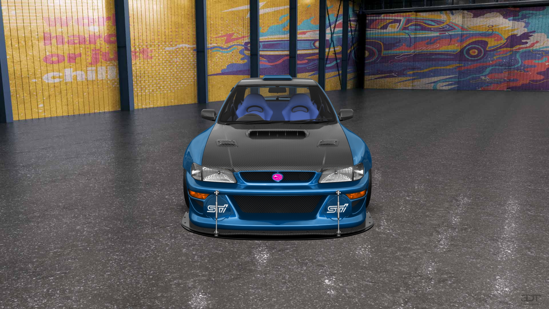 Subaru Impreza WRX STI 22B 2 Door Coupe 2000