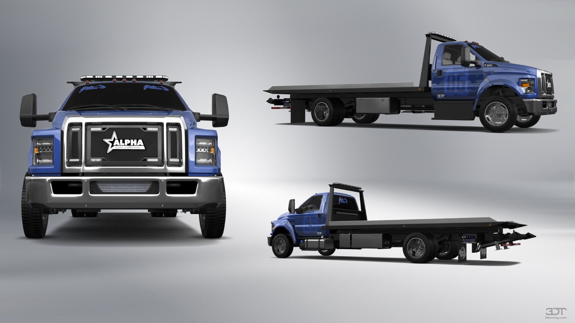 Ford F-650 Tow Truck Pickup 2016 tuning