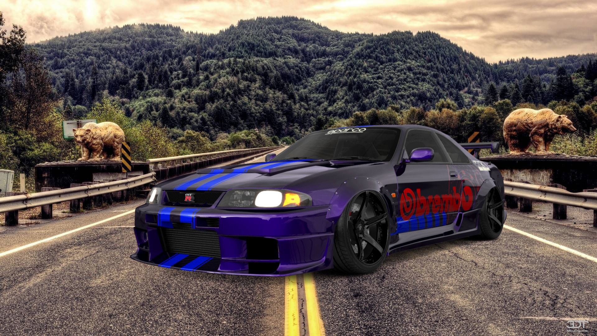Tuning Nissan Skyline GT-R 2 Door Coupe 1995