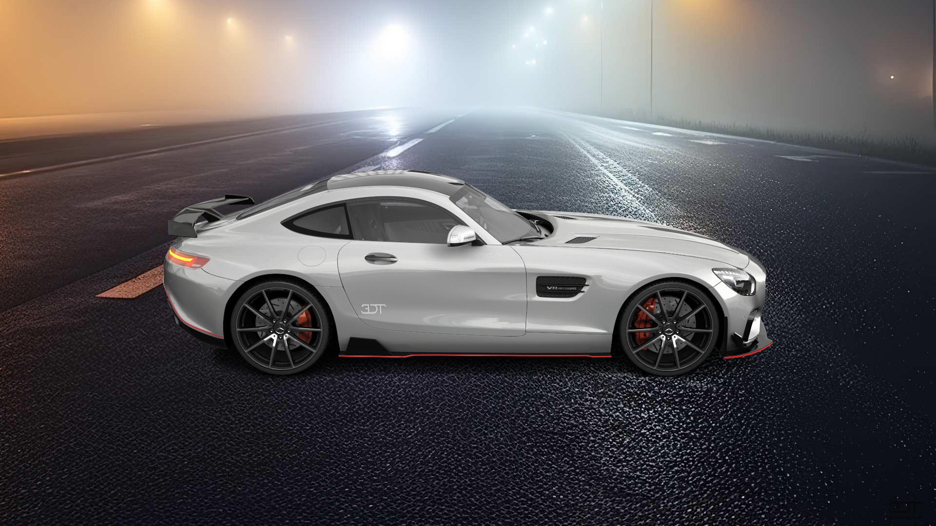Mercedes AMG GT 2 door fastback coupe 2016