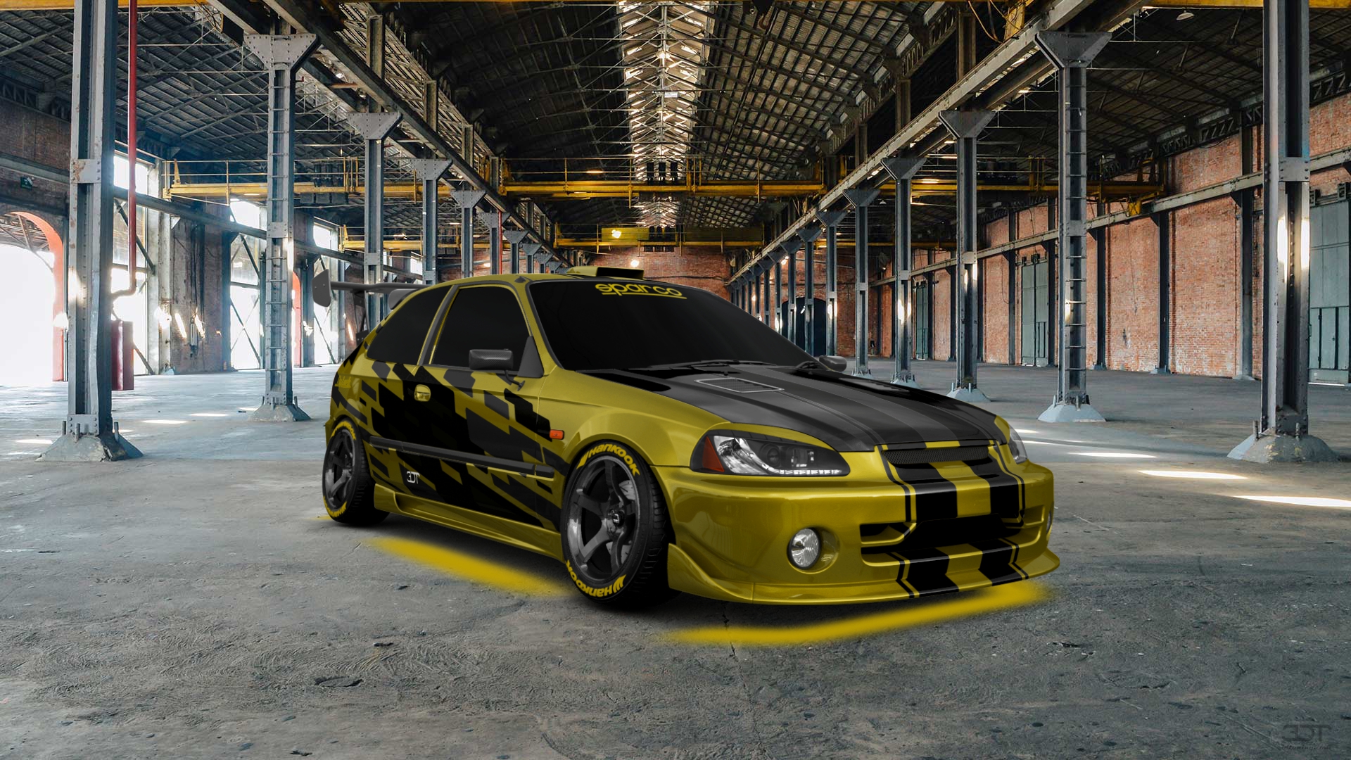 Honda Civic 3 Door Hatchback 1997 tuning
