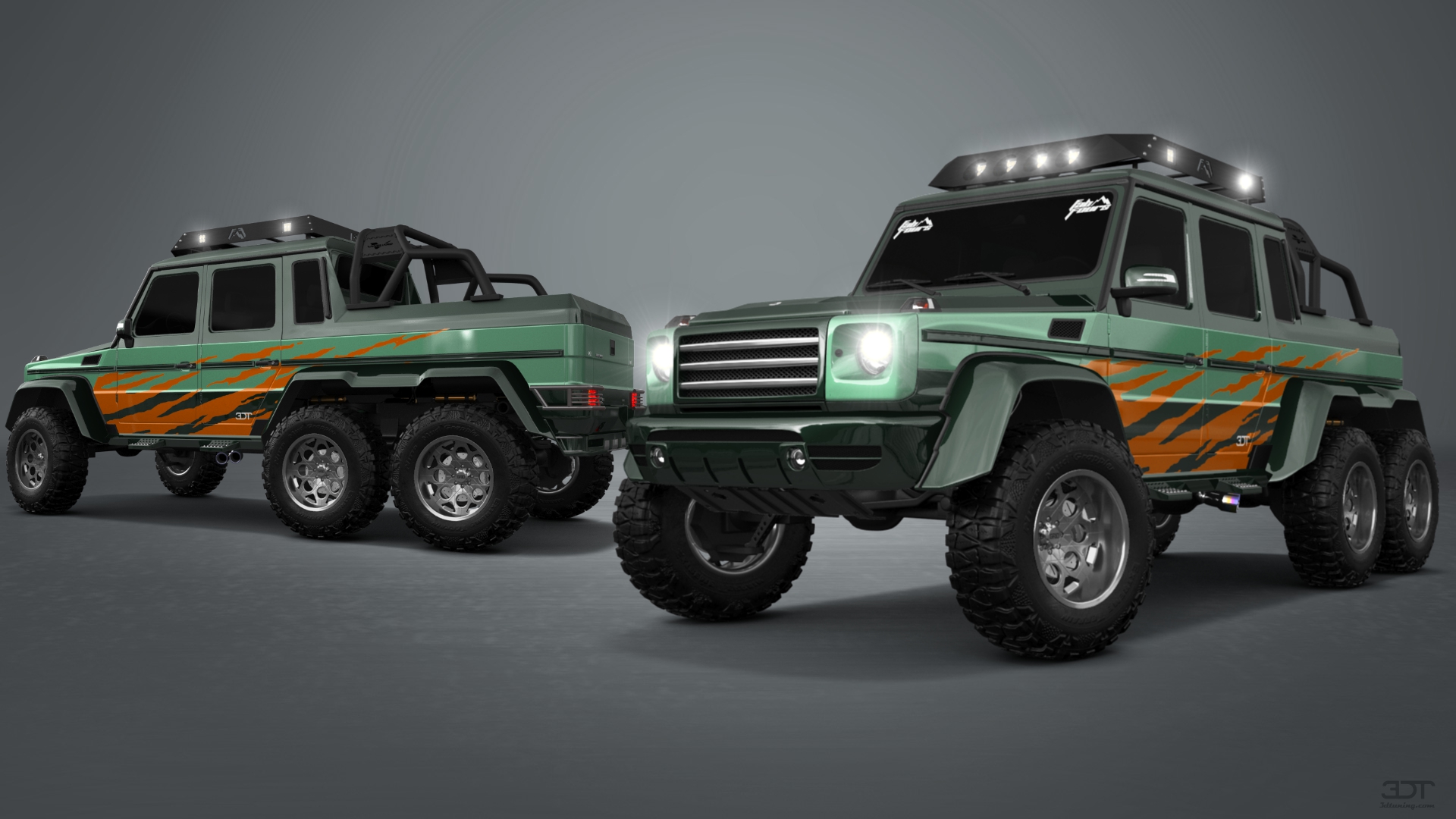 Mercedes G 63 AMG 6x6 4 Door pickup truck 2013