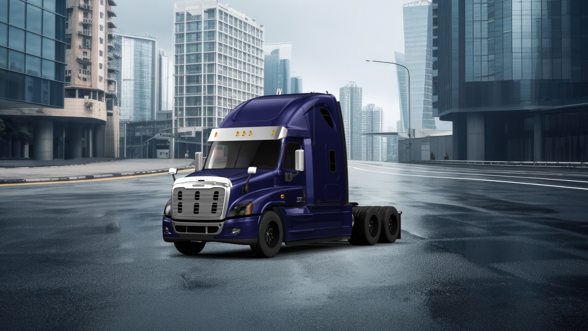 Freightliner Cascadia Truck 2011 tuning