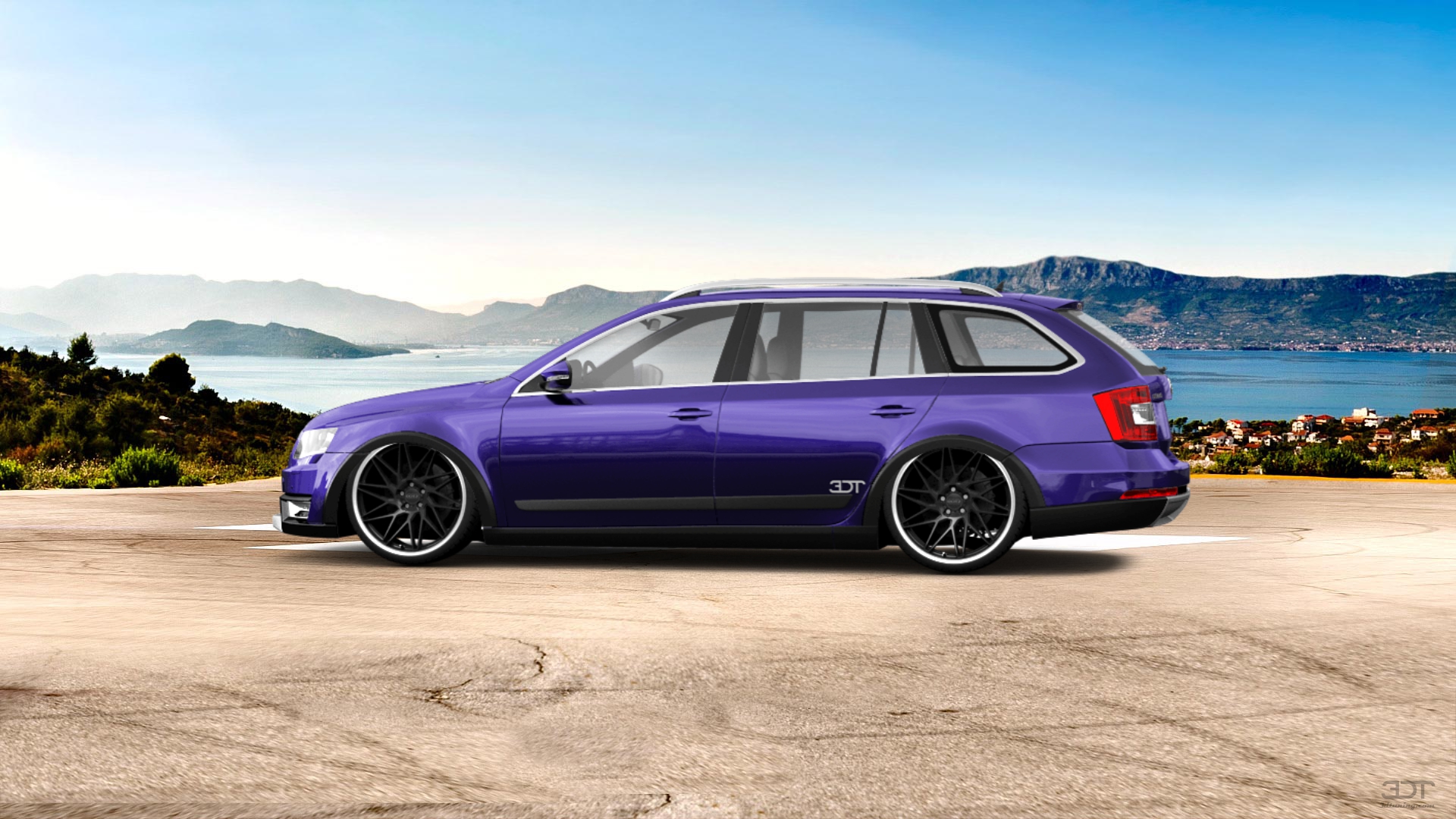 Skoda Octavia Scout 5 Door Estate 2014 Images