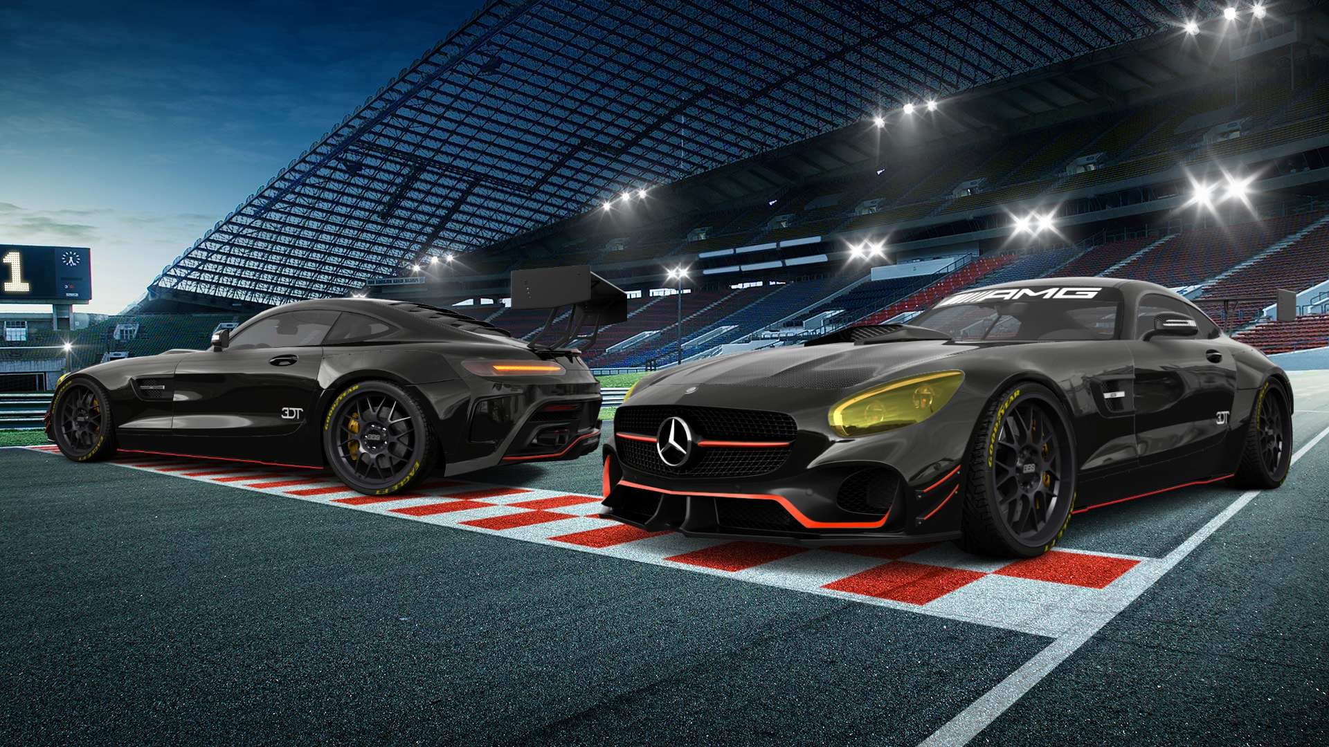 Mercedes AMG GT 2 door fastback coupe 2016