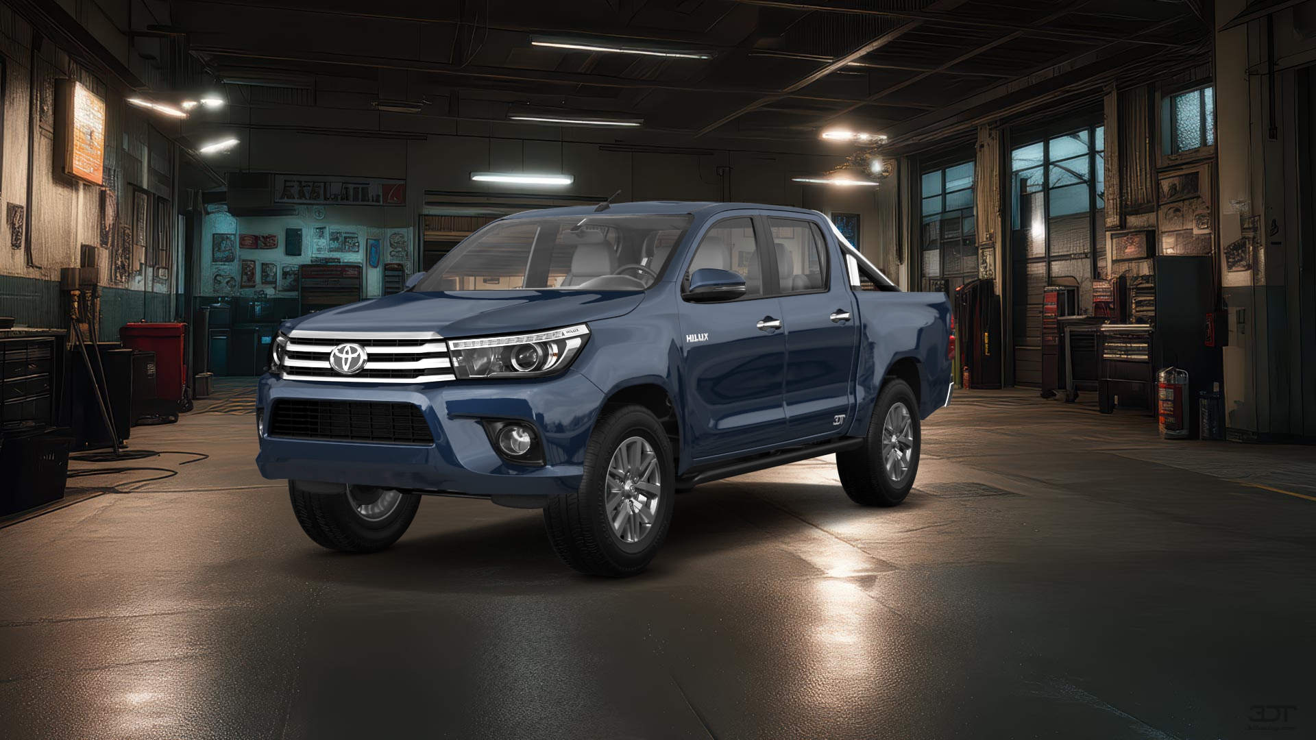 Toyota Hilux Double Cab 4 Door pickup truck 2015 tuning