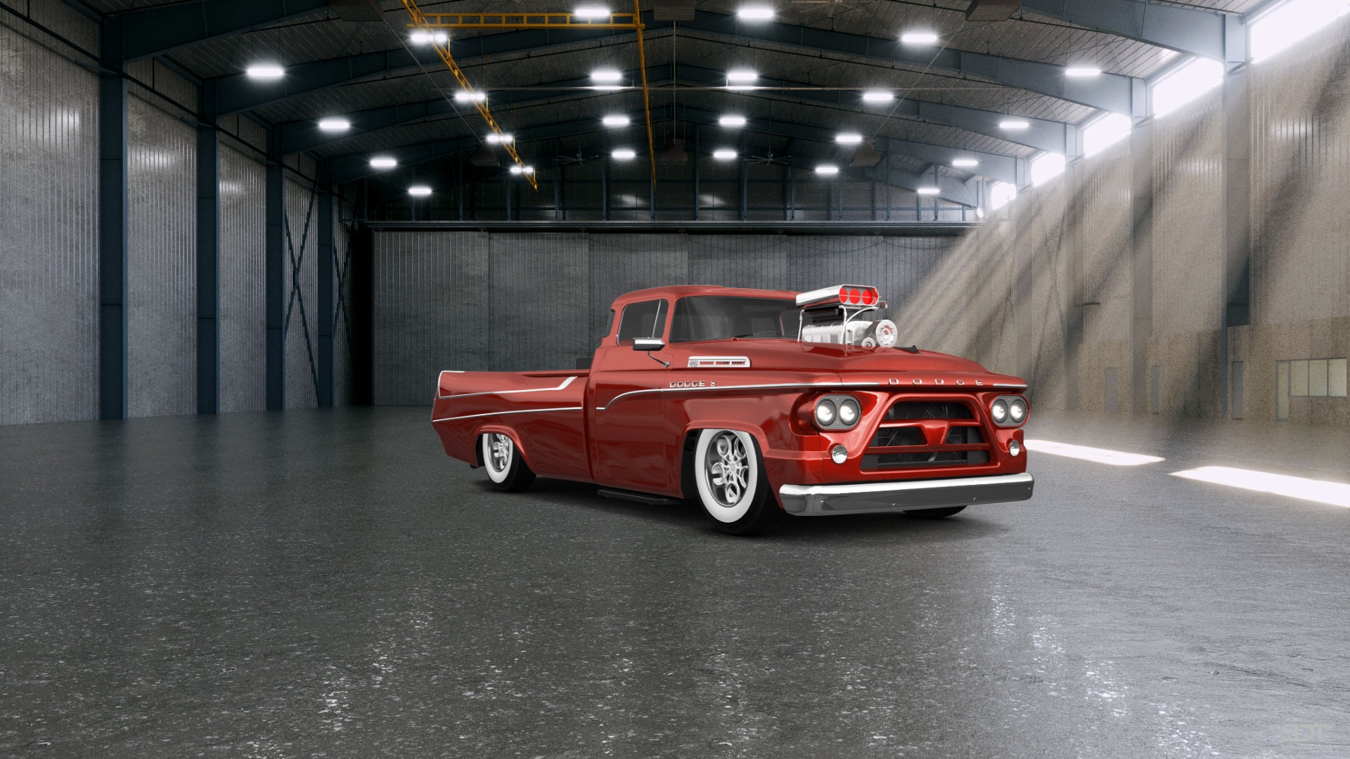 Dodge C series 2 Door pickup truck 1958 Images