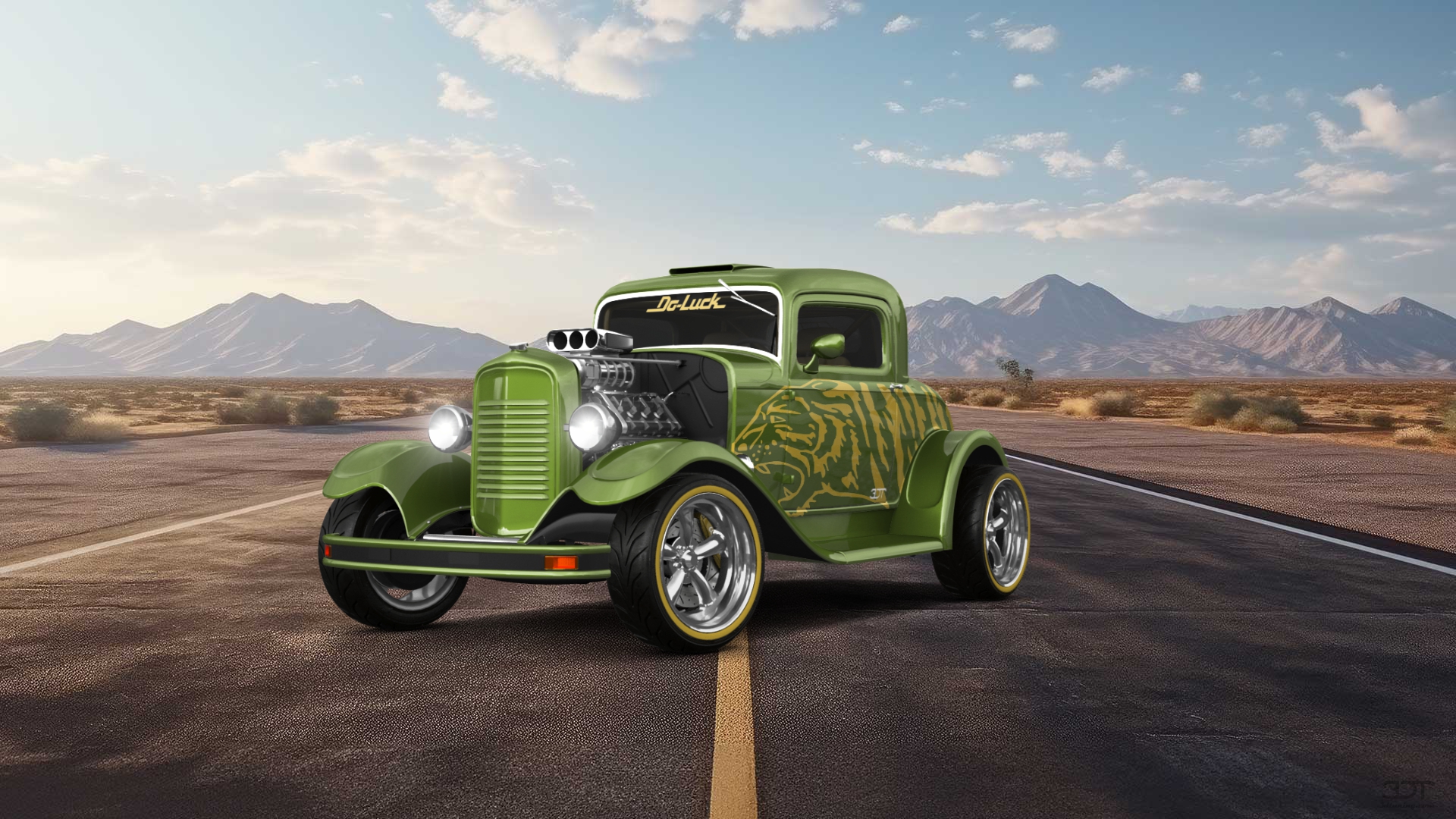 Ford Model B Deluxe 2 Door Coupe 1932 tuning