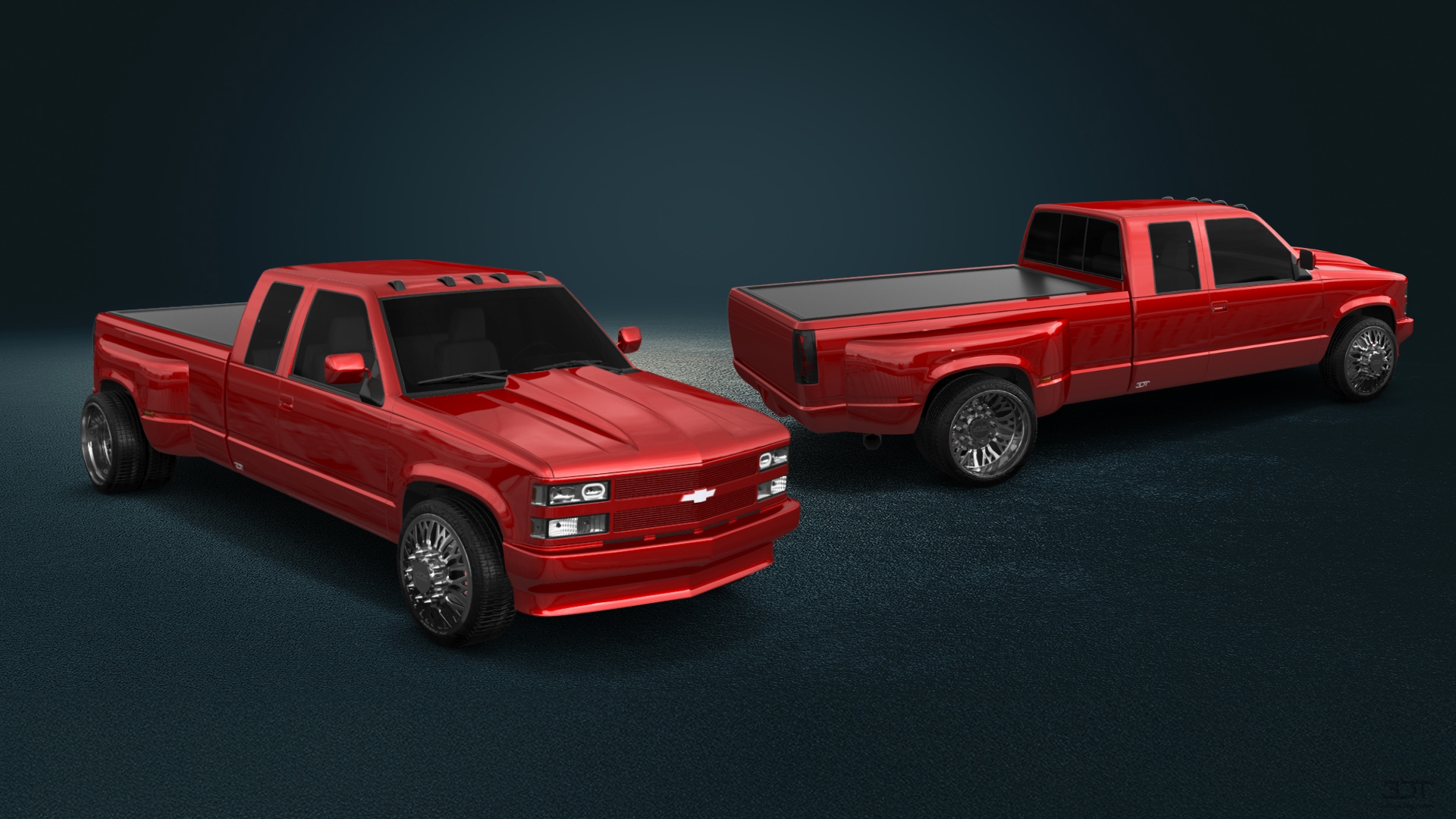 Chevrolet K3500 Extended Cab Pickup Truck 1988 tuning