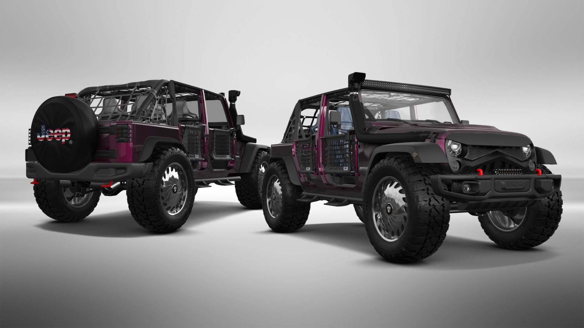 Jeep Wrangler Unlimited JK Rubicon Recon 4 Door SUV 2017 tuning