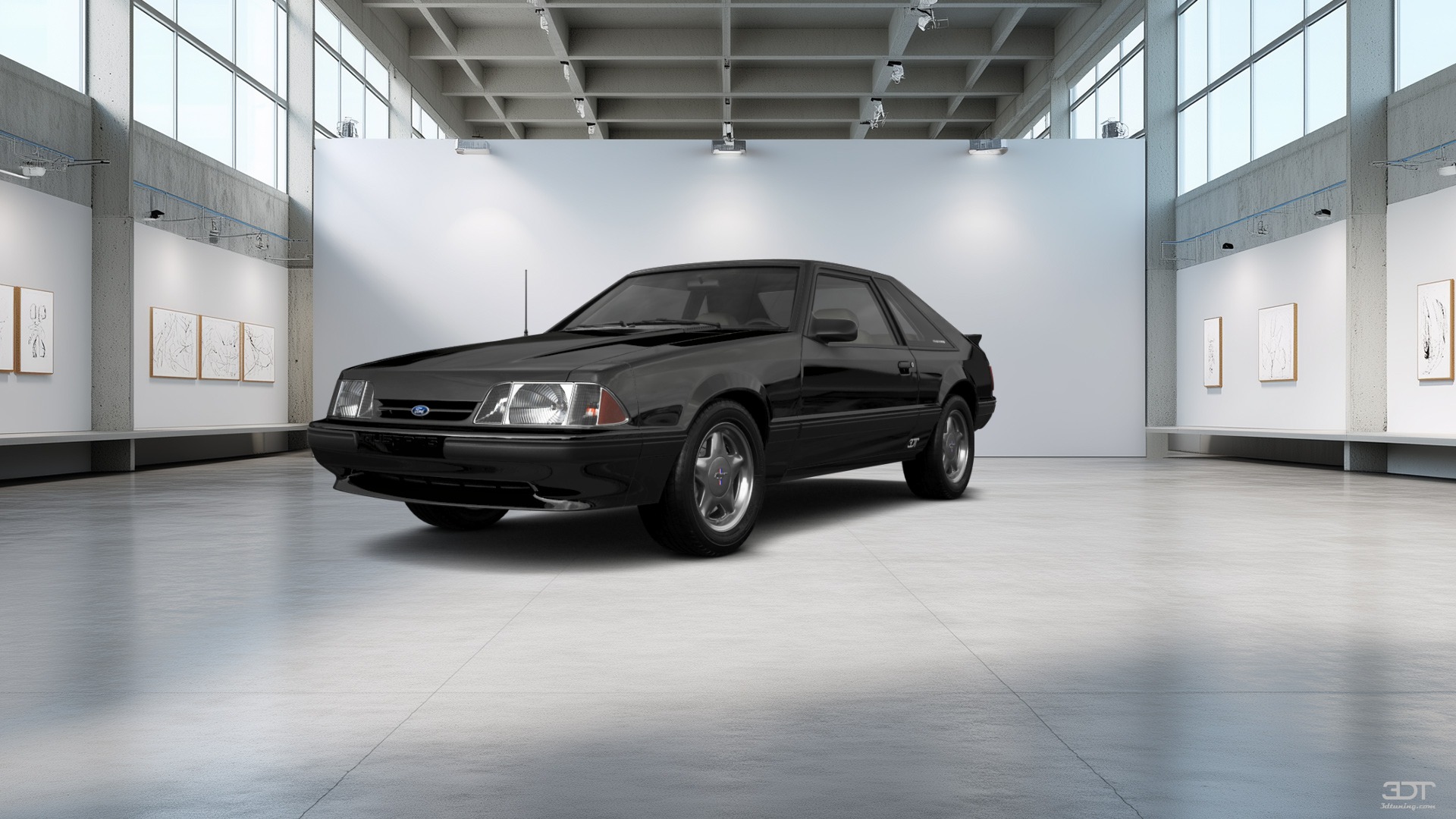 Ford Mustang 3 Door Hatchback 1988 Images