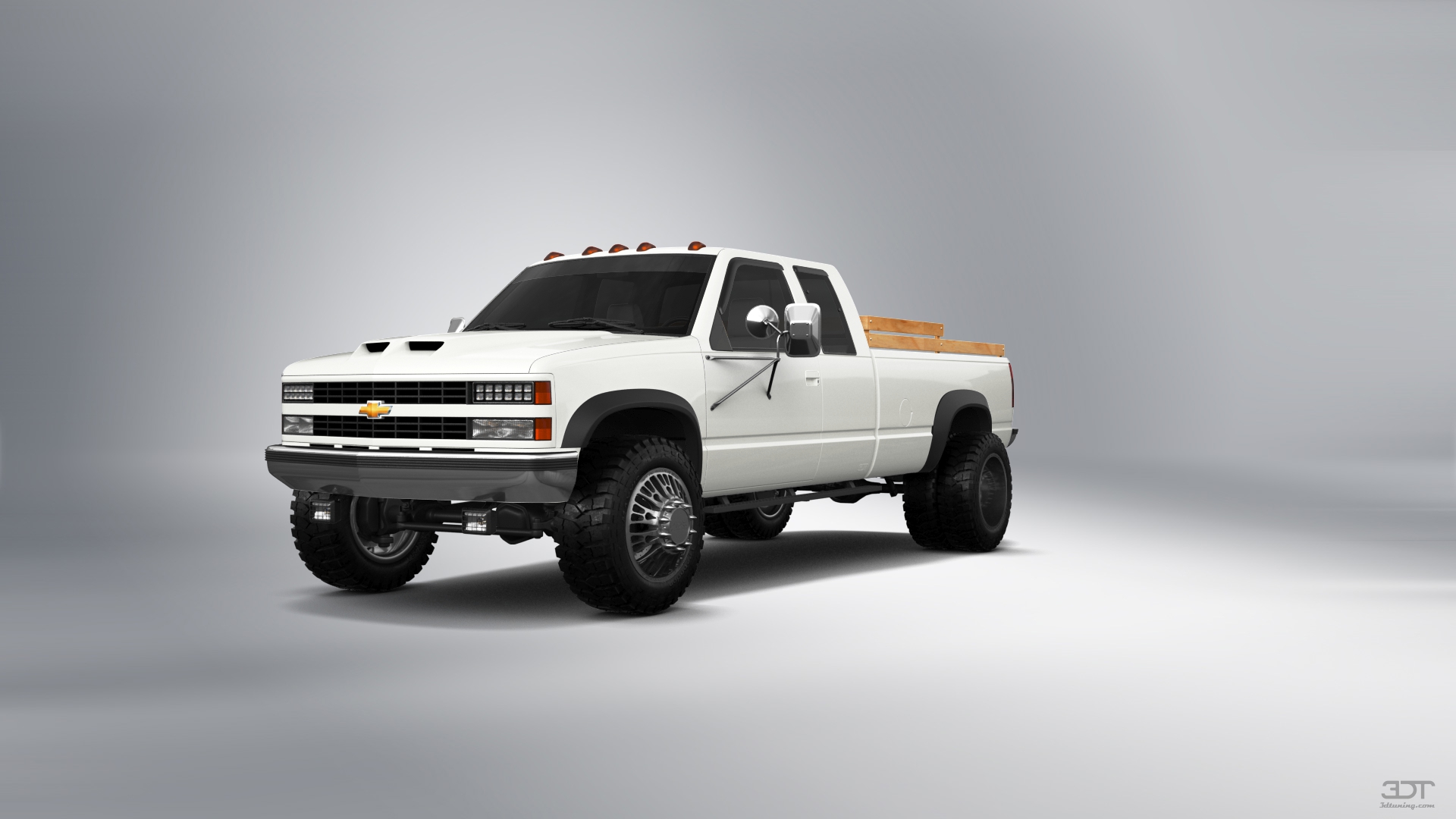 Chevrolet K3500 Extended Cab Pickup Truck 1988