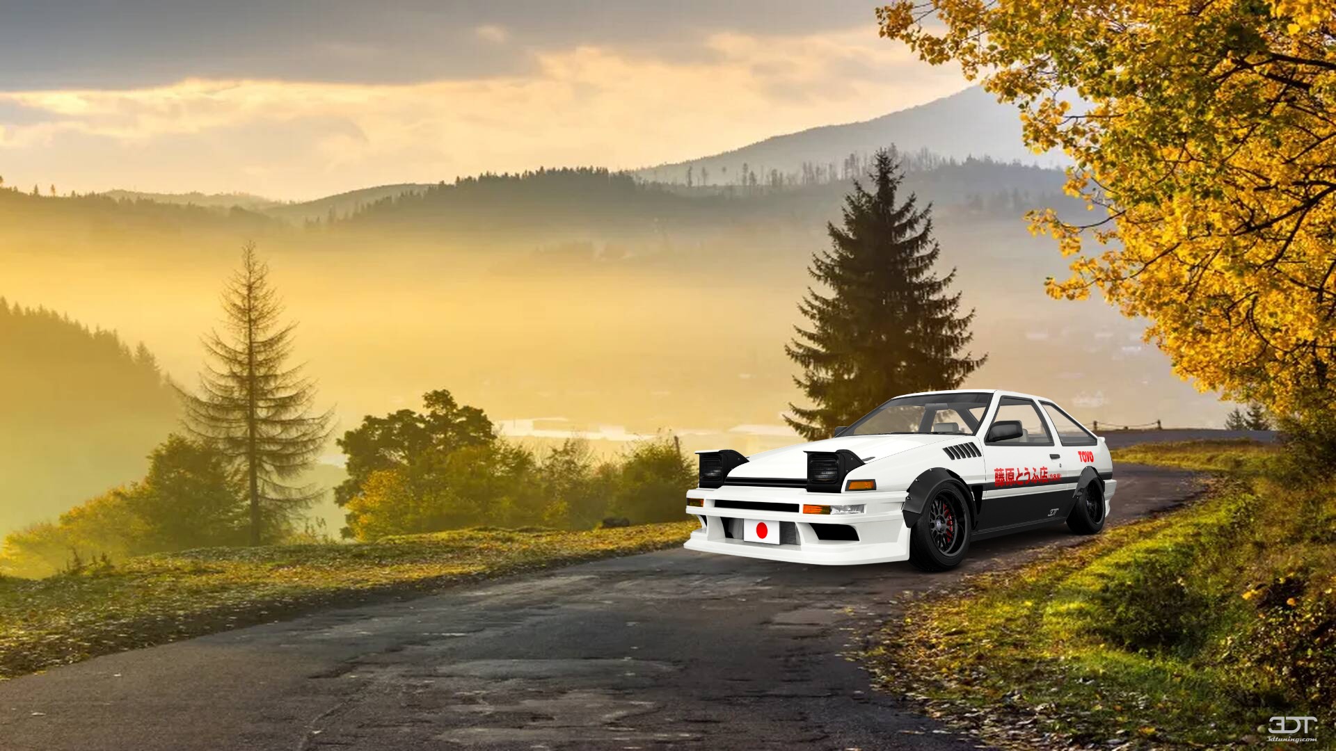 Toyota AE86 3 Door Hatchback 1985 Images