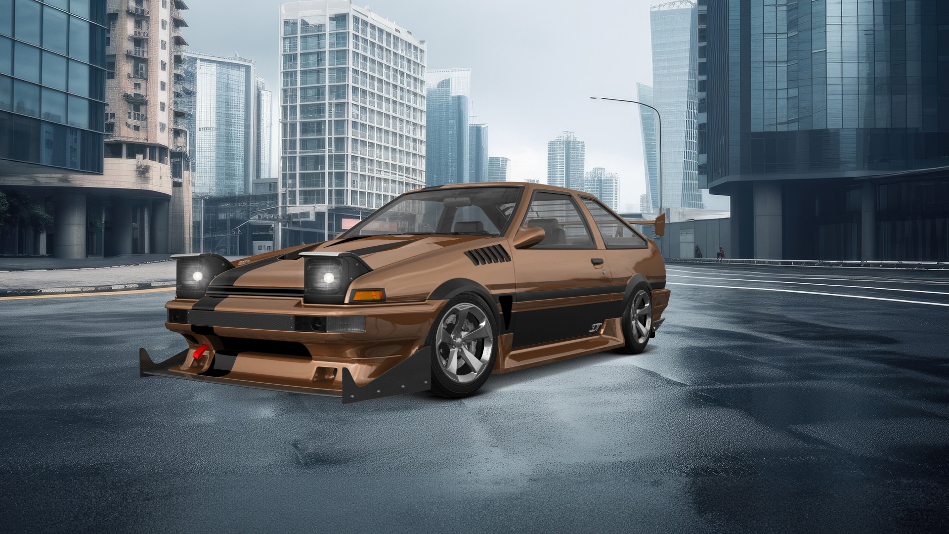 Toyota AE86 3 Door Hatchback 1985 tuning