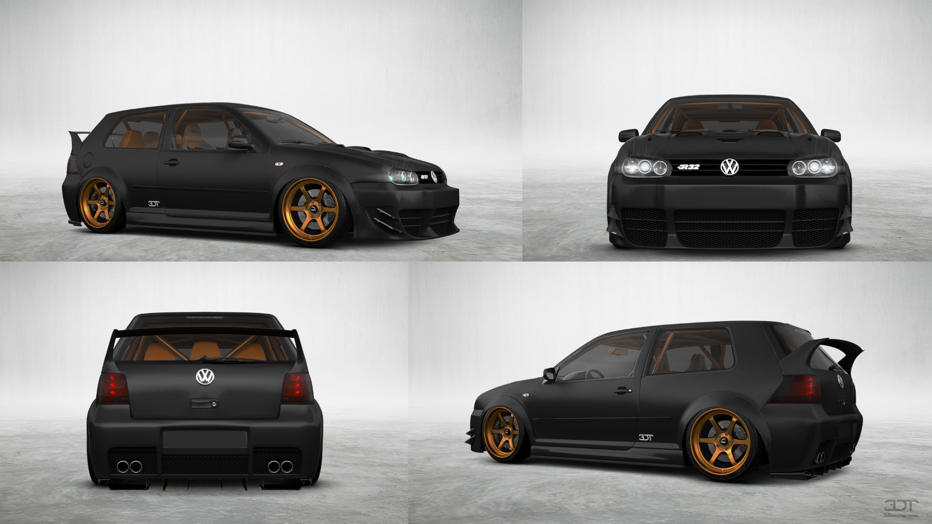 Volkswagen Golf 4 (mk4) 3 Door Hatchback 1997 tuning