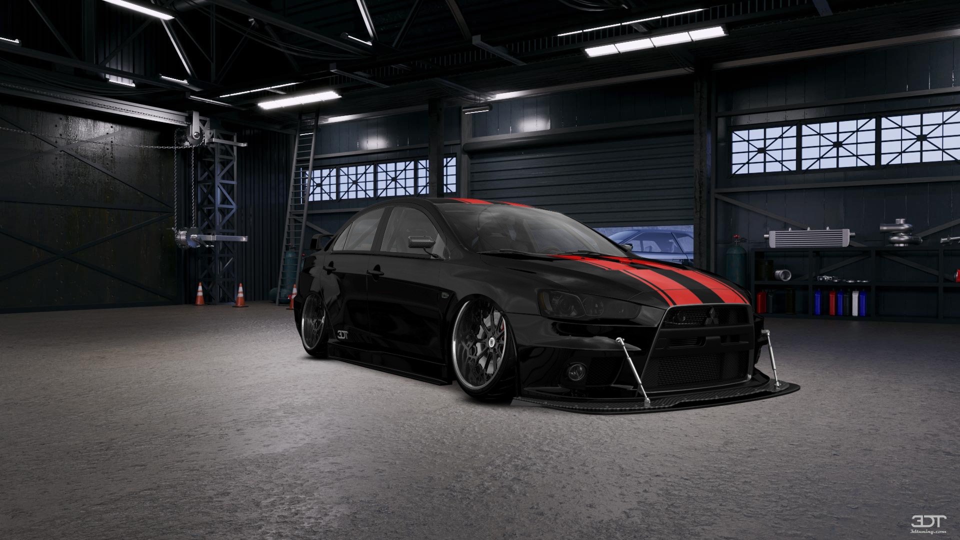 Tuning Mitsubishi Lancer Evolution X Sedan 2008