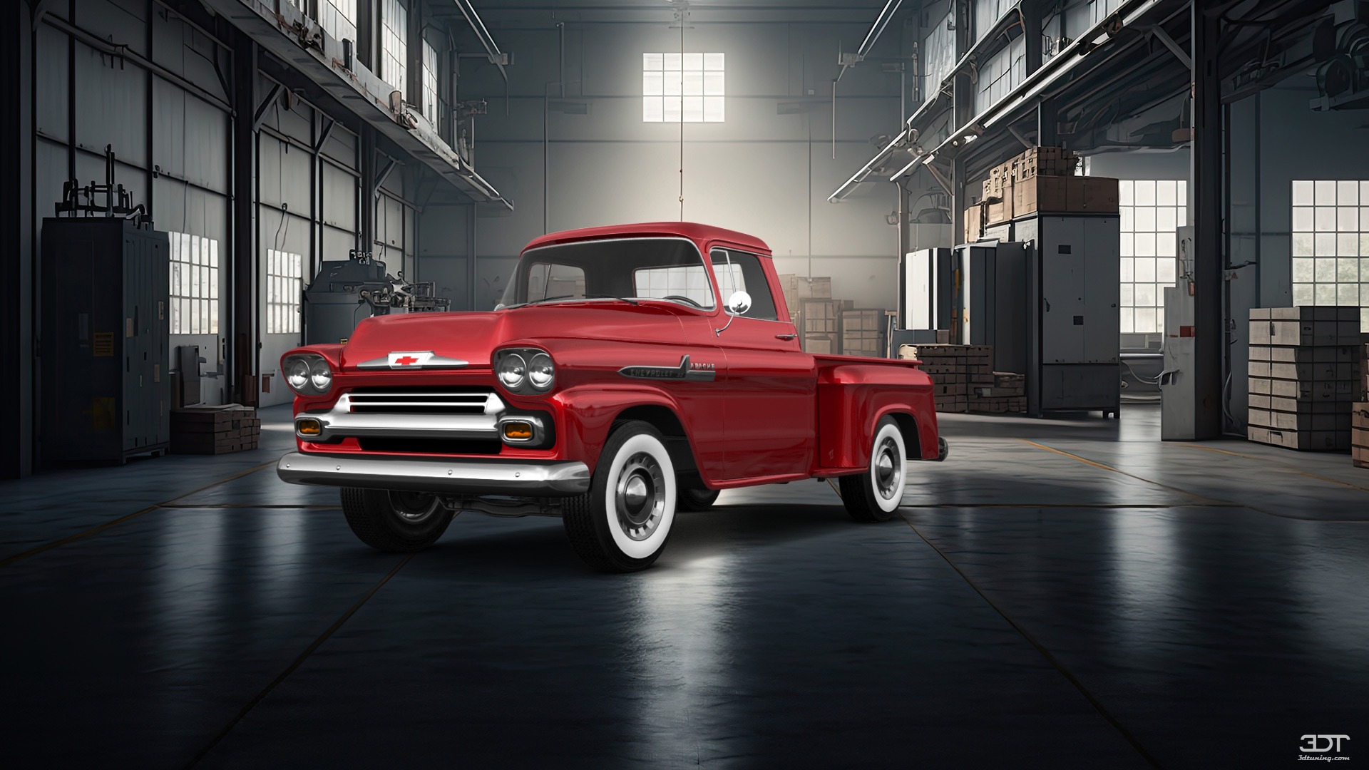 Chevrolet Apache Stepside 2 Door pickup truck 1959 tuning
