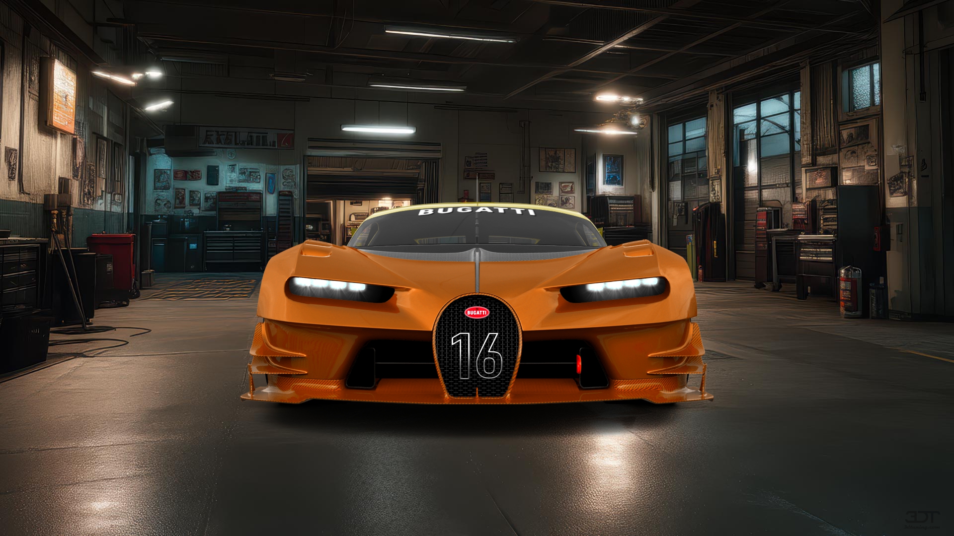 Bugatti Vision GT Supercar 2015 tuning