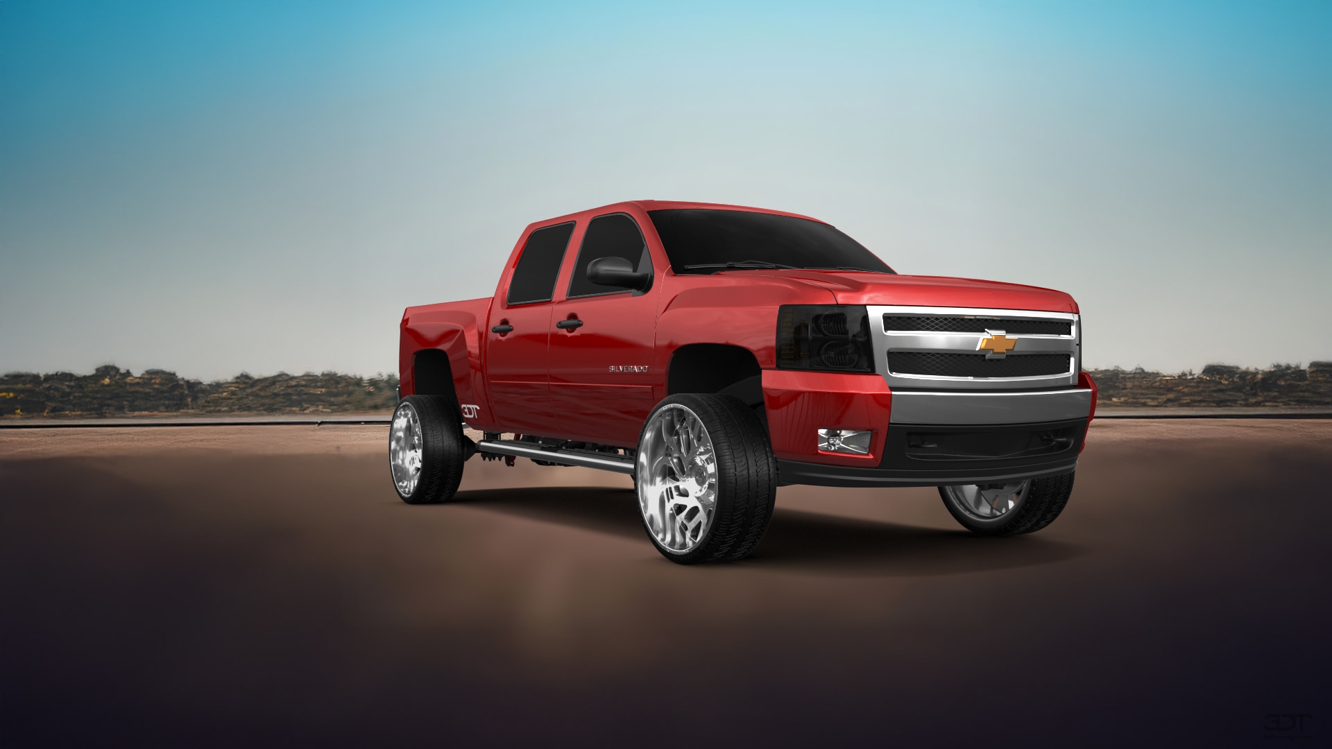 Chevrolet Silverado 1500 Crew Cab 4 Door pickup truck 2007