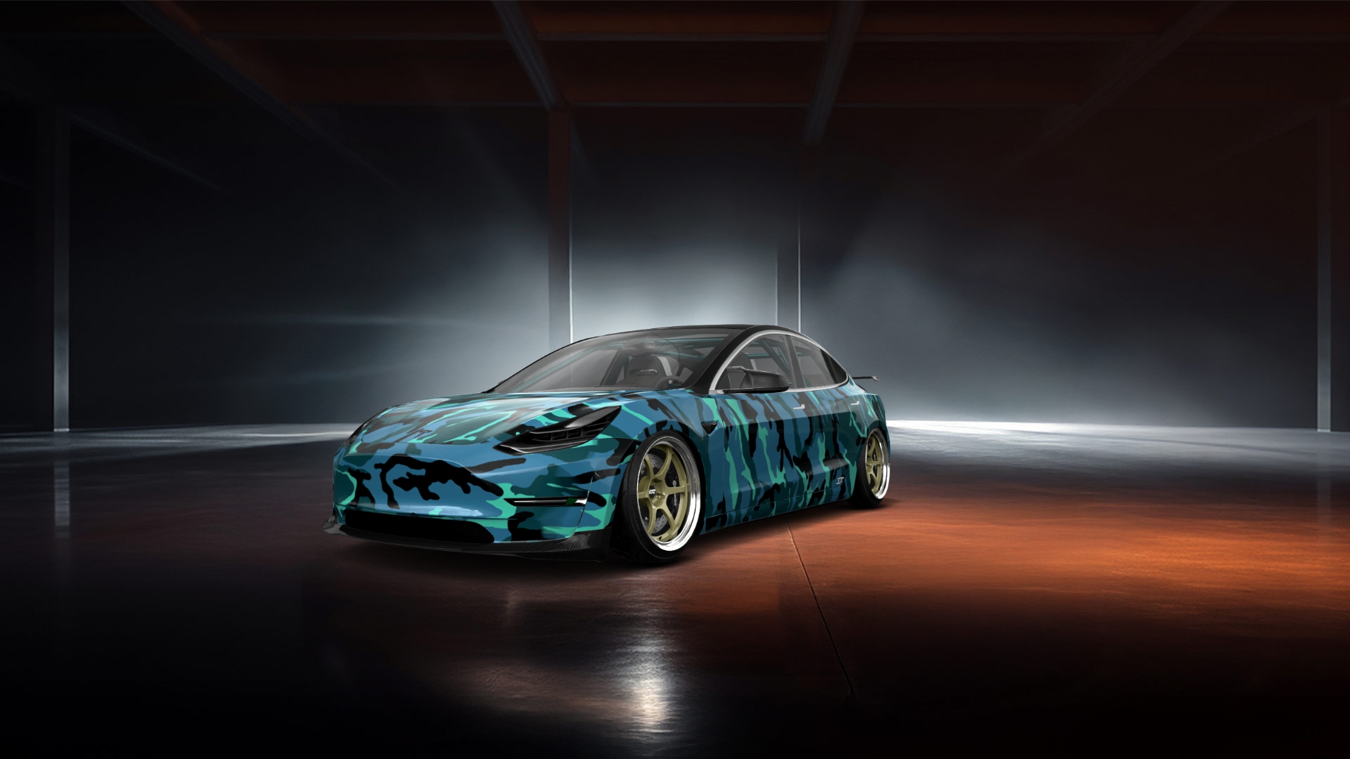 Tesla Model 3 4 Door Saloon 2017 tuning