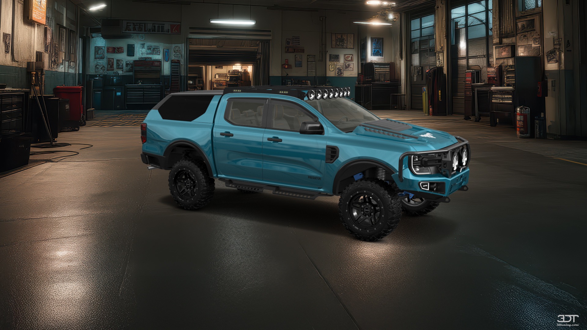 Ford Ranger 4 Door pickup truck 2022 tuning