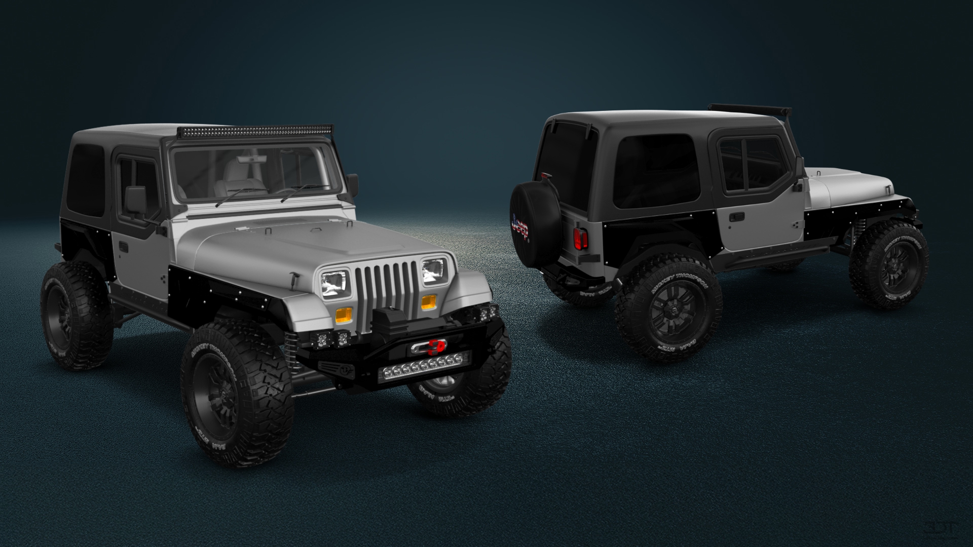 Jeep Wrangler YJ 2 Door SUV 1990 tuning