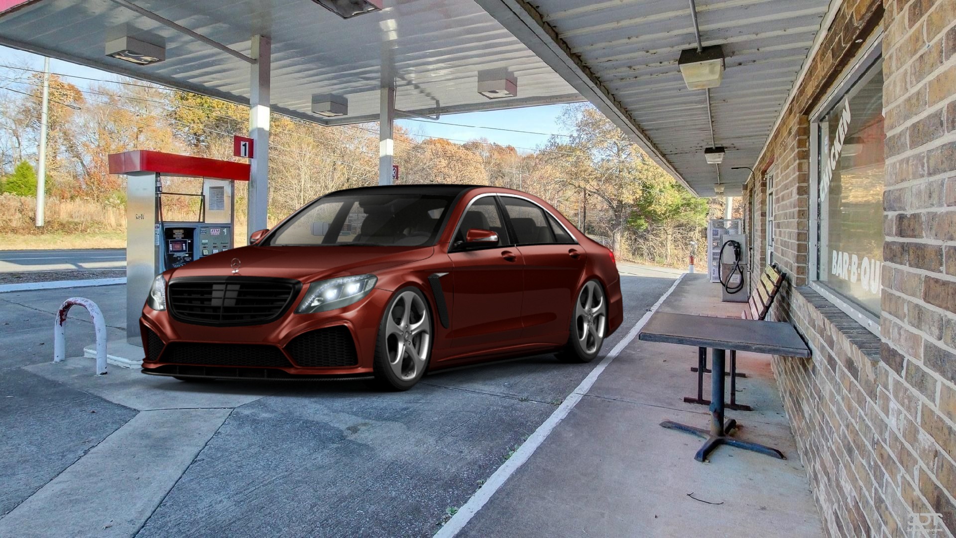 Tuning Mercedes S class Sedan 2014