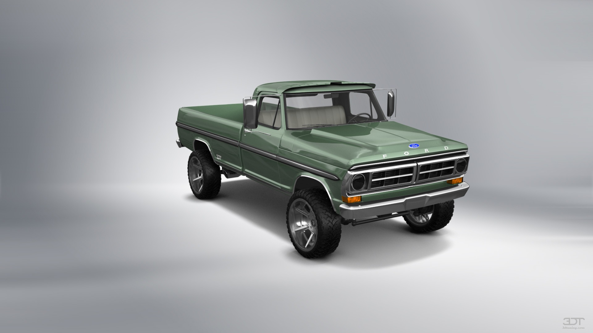 Ford F-250 2 Door pickup truck 1971