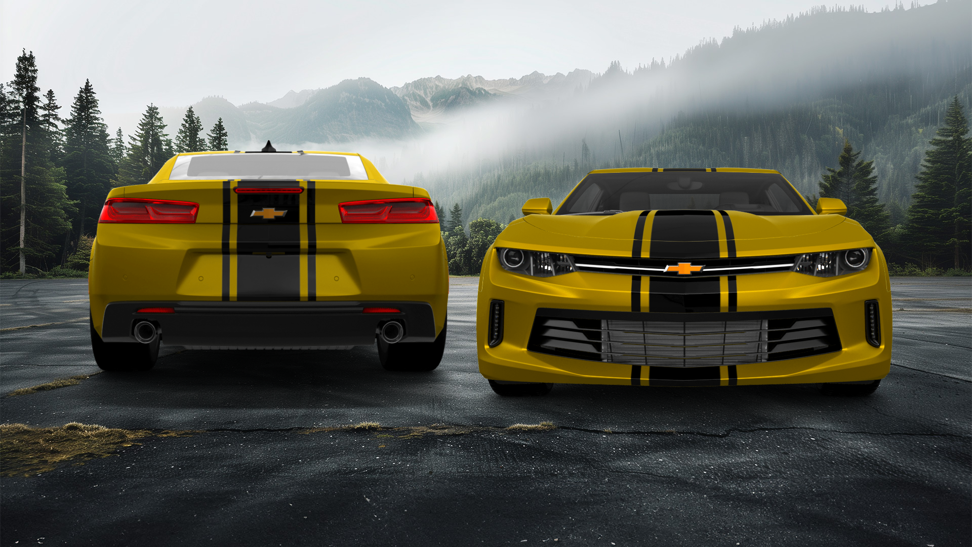Chevrolet Camaro 2 Door Coupe 2016 tuning