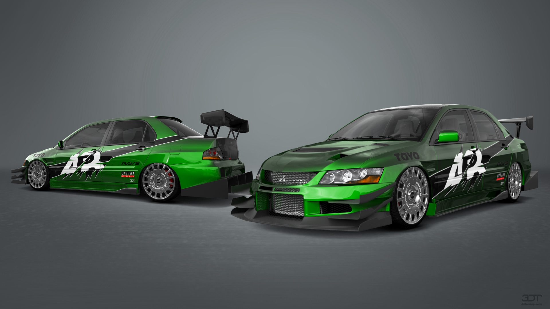 Mitsubishi Lancer Evo IX 4 Door Saloon 2005 tuning
