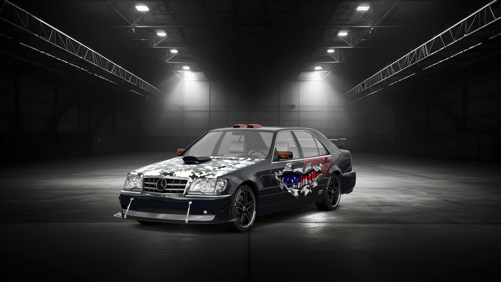 Mercedes S Class Sedan 1992 tuning