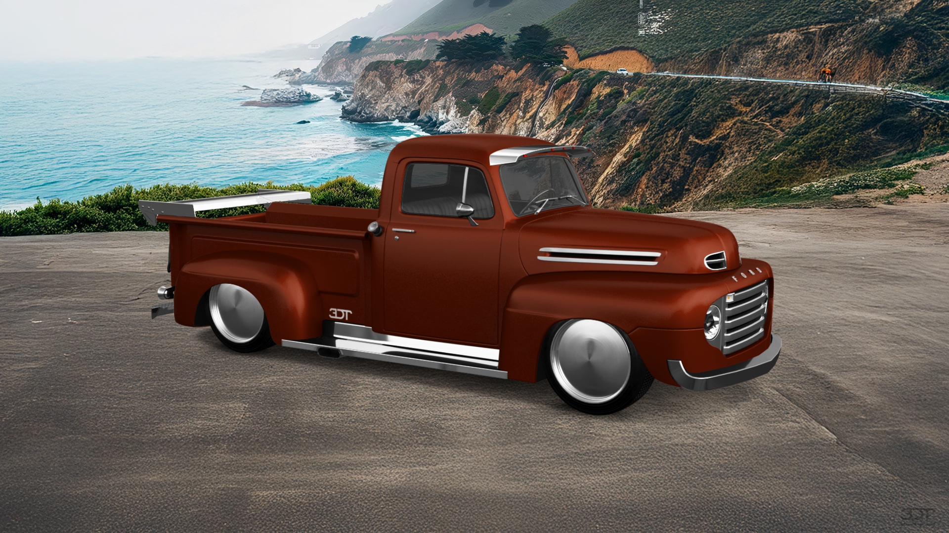 Ford F1 2 Door pickup truck 1949 tuning