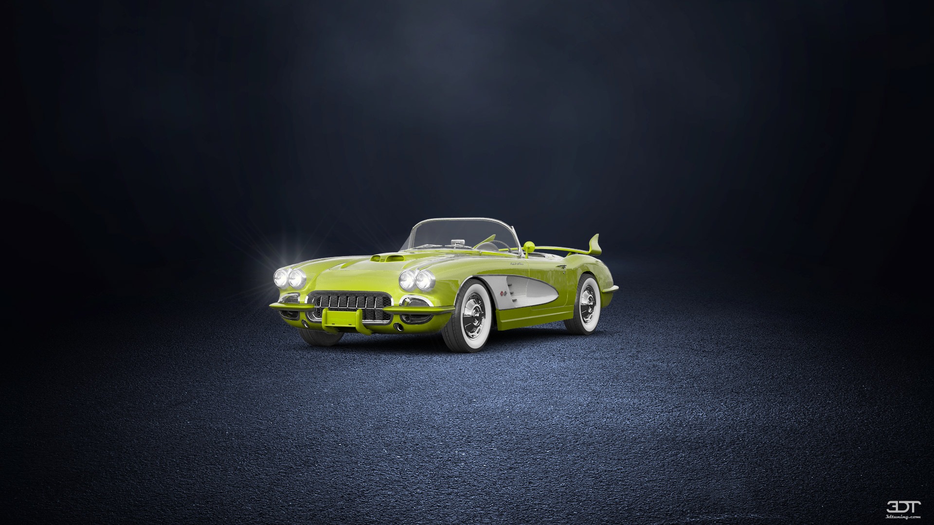 Chevrolet Corvette Convertible Coupe 1958 tuning