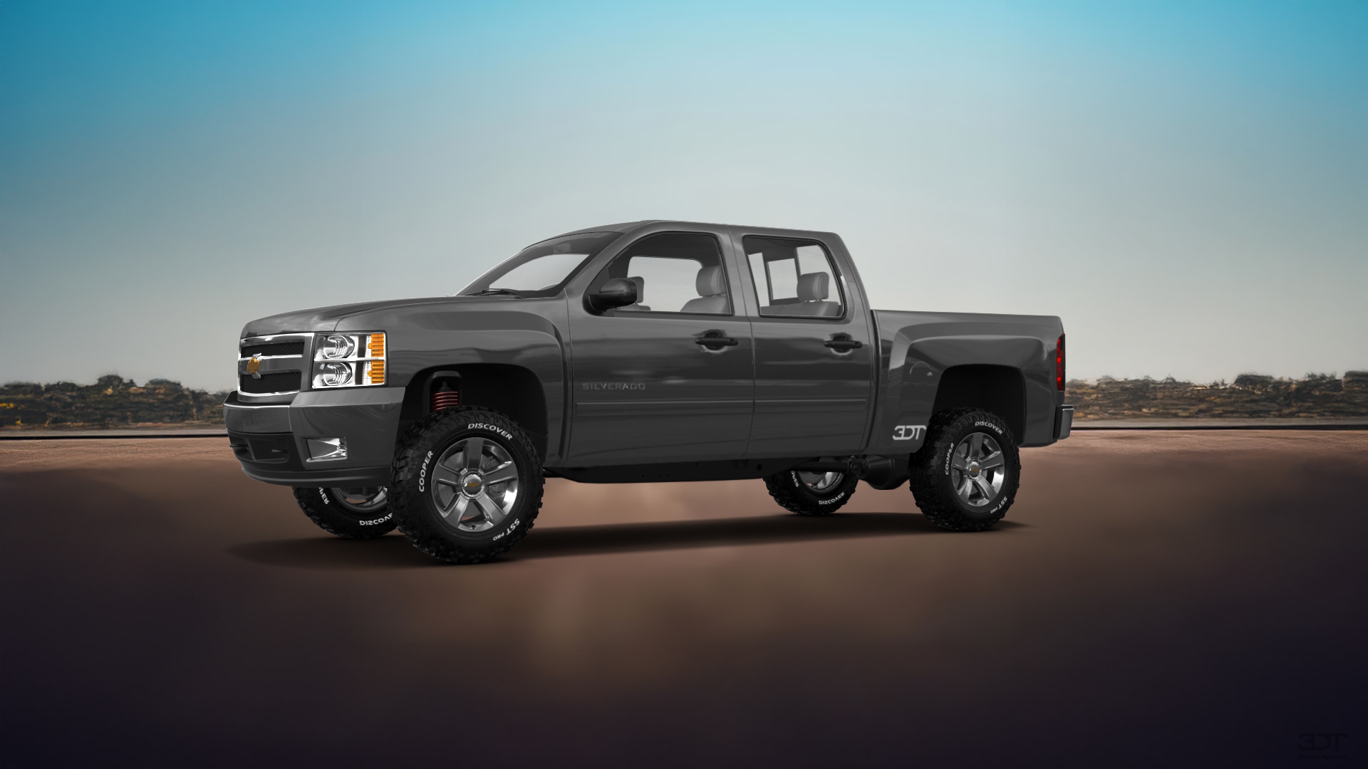 Chevrolet Silverado 1500 Crew Cab 4 Door pickup truck 2007 tuning