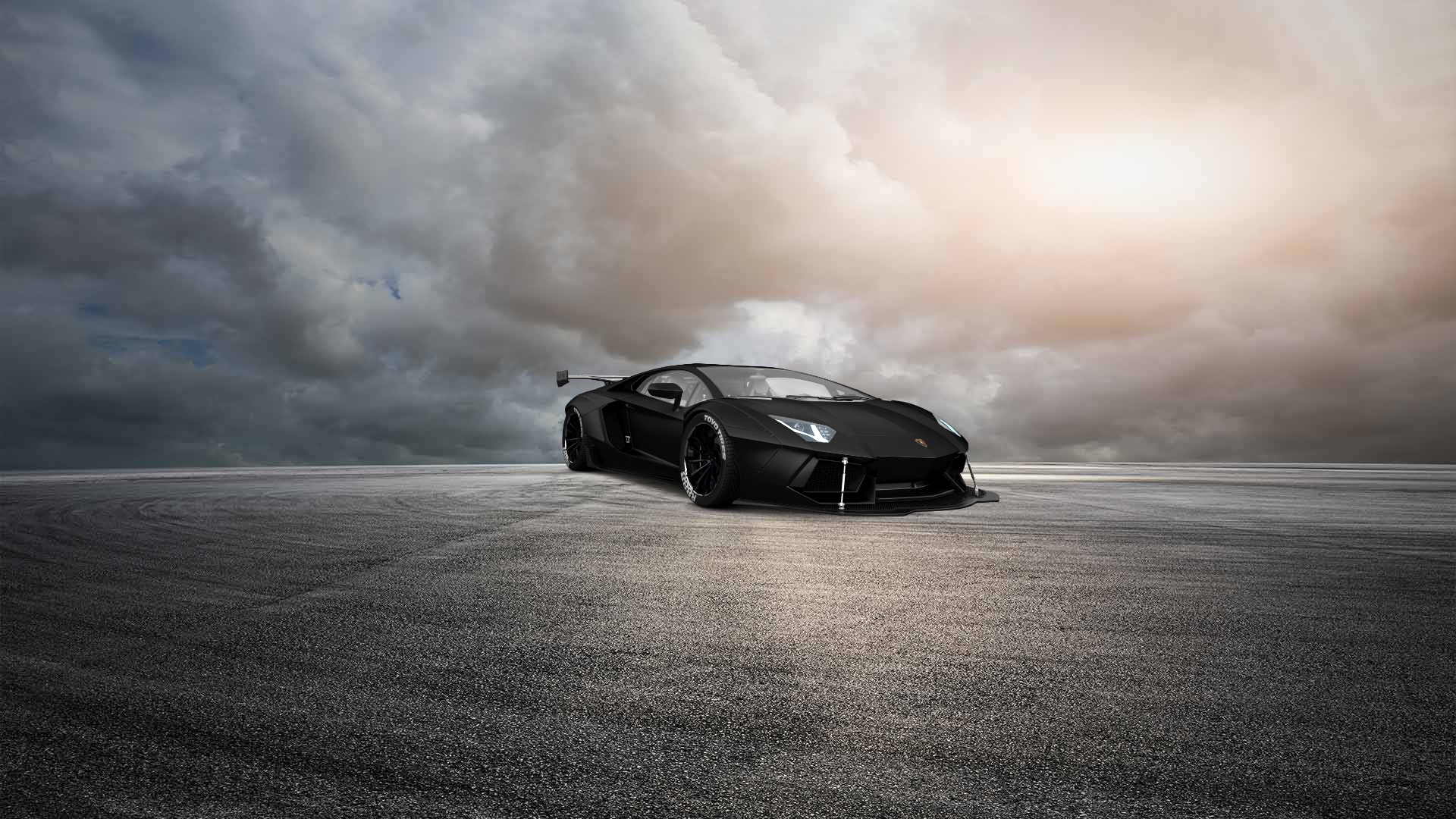 Lamborghini Aventador 2 Door Coupe 2012 tuning