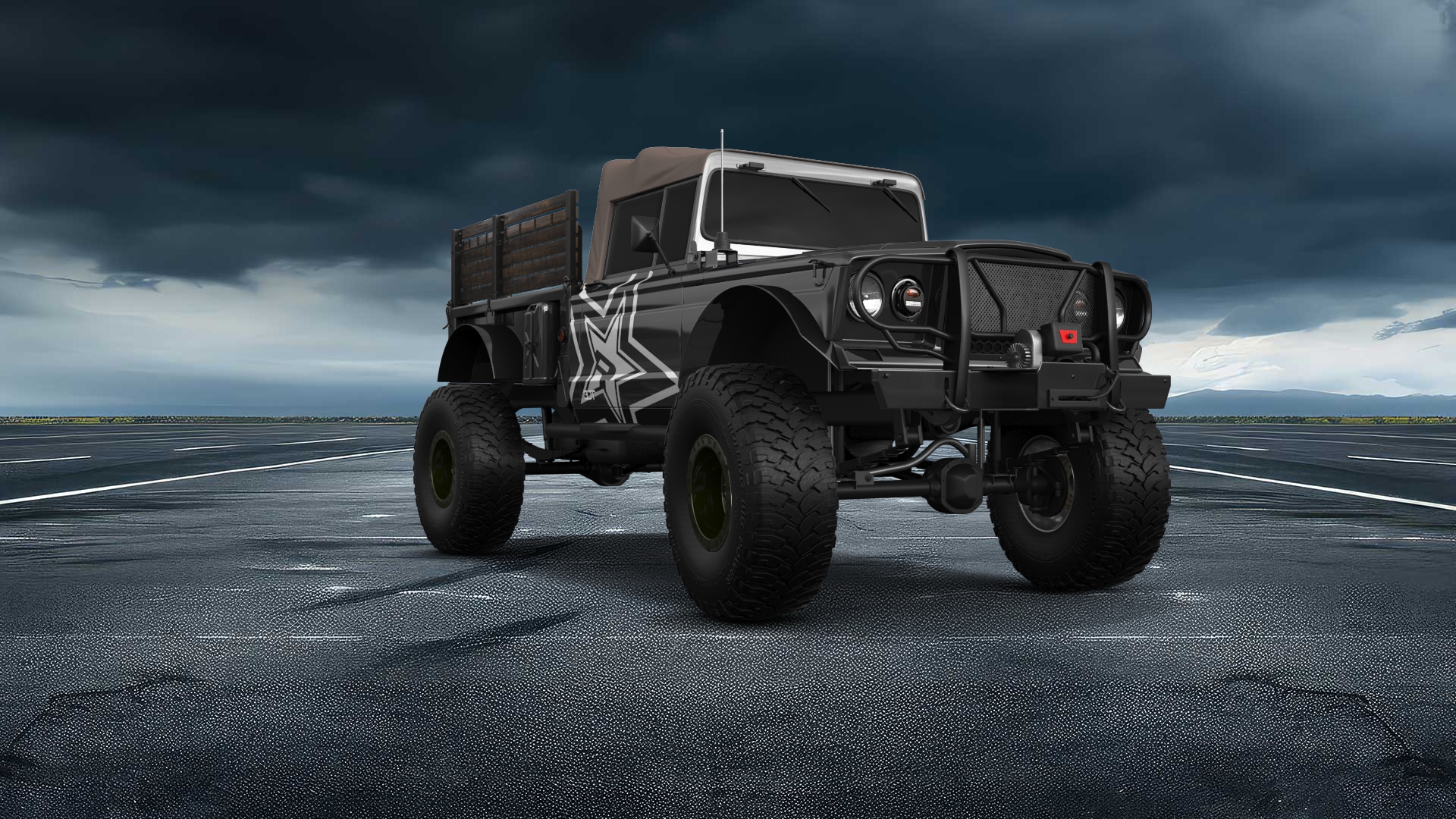 Jeep Kaiser M715 2 Door pickup truck 1968