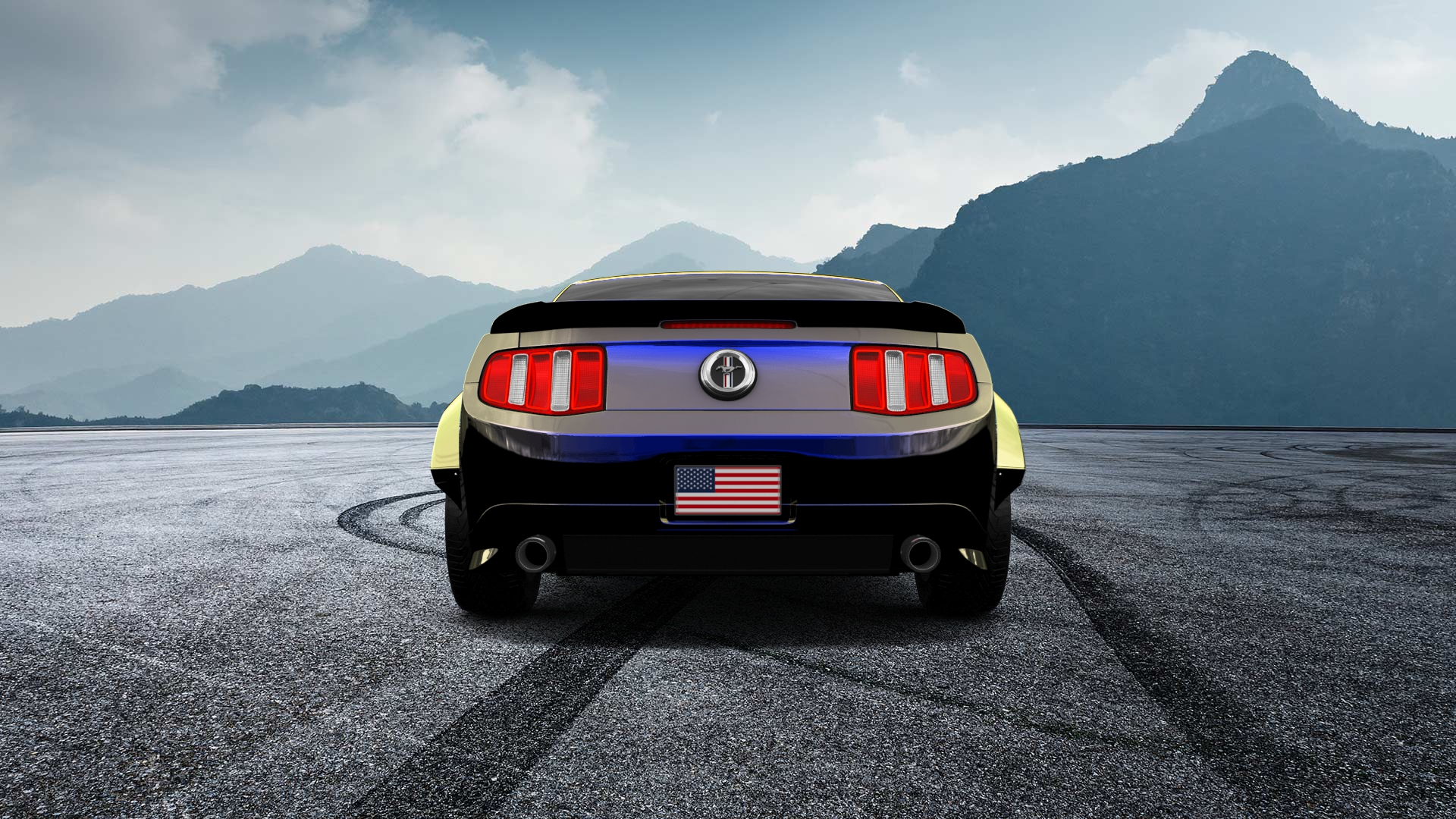Ford Mustang 2 Door Coupe 2010 Images
