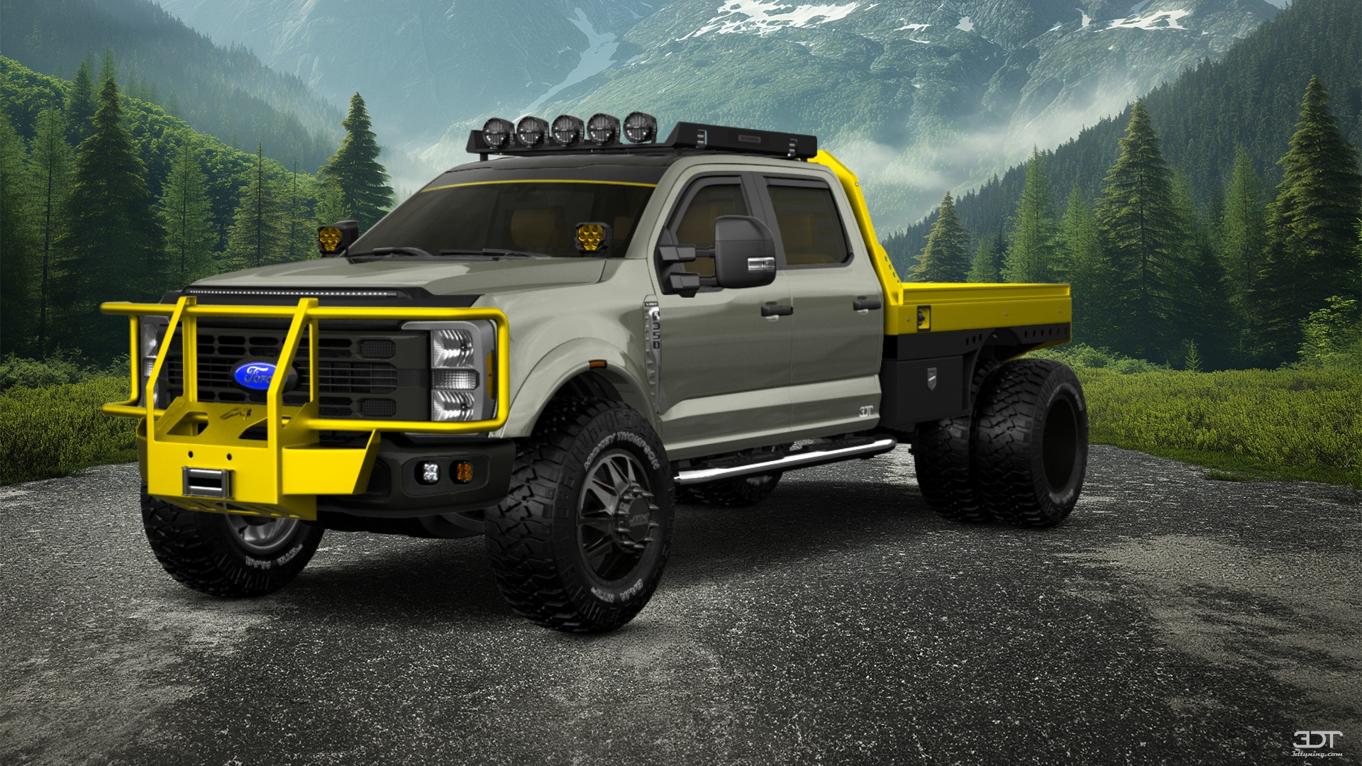 Ford F-350 DRW Crew Cab 4 Door pickup truck 2023 tuning