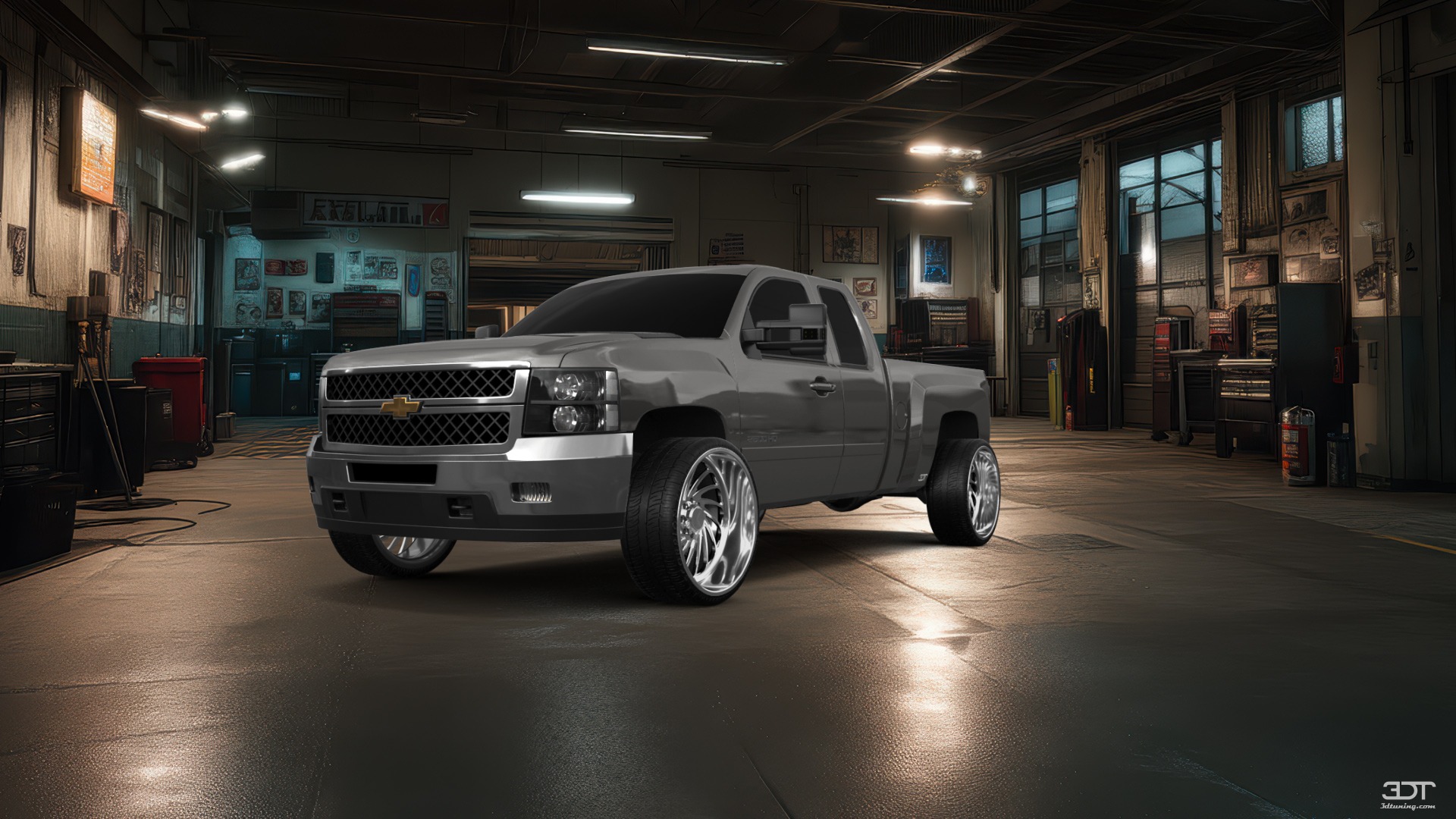 Chevrolet Silverado 2500 HD Extended Cab Pickup Truck 2007 tuning