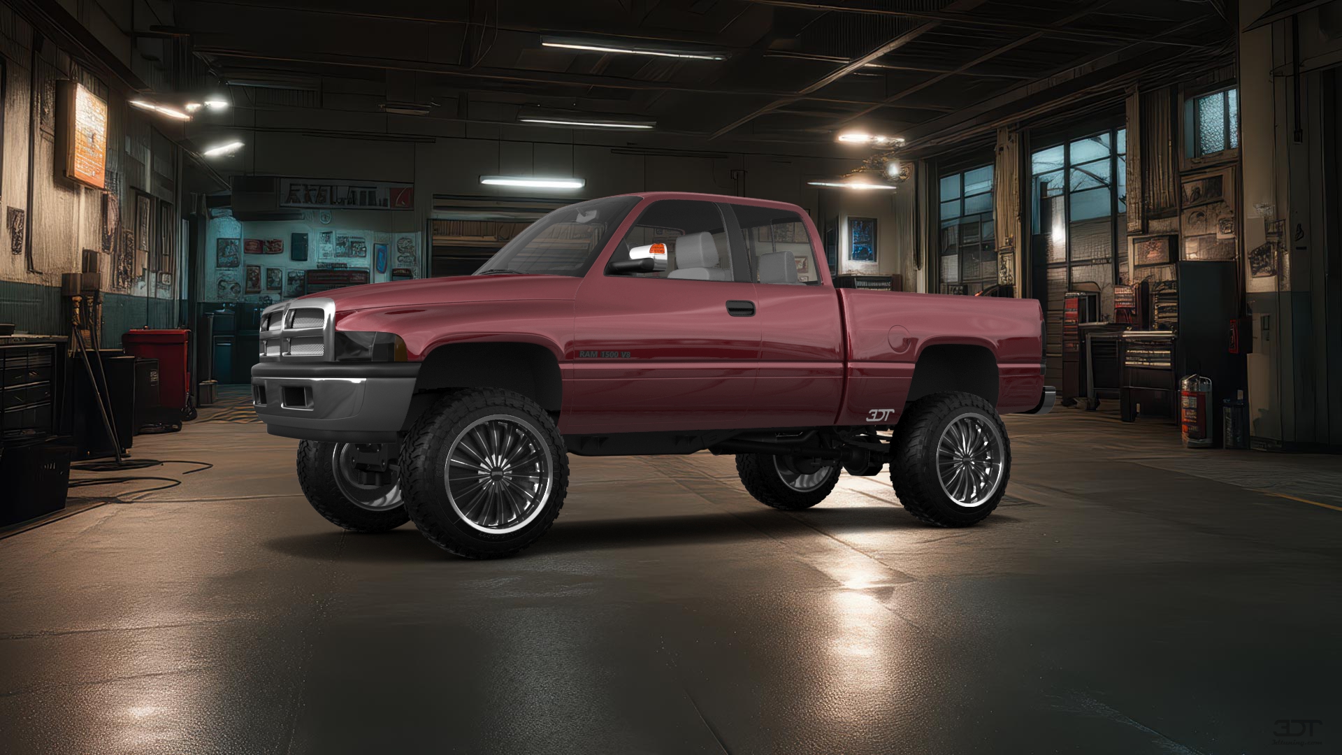 Dodge Ram 1500 Club Cab Pickup Truck 1999 tuning