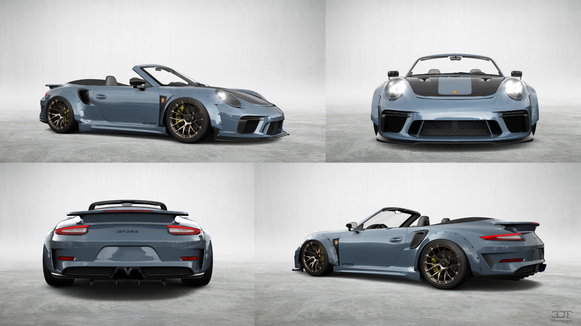 Porsche 911 Turbo S 2 Door Convertible 2014